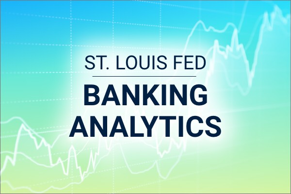 Banking Analytics green and blue graph